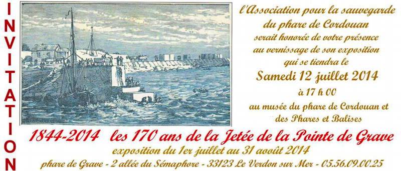 Les 170 ans de la jetée de la Pointe de Grave